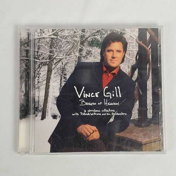 VINCE Gill: BREATH OF HEAVEN, a christmas collection with Patrick Williams and h - Picture 1 of 5
